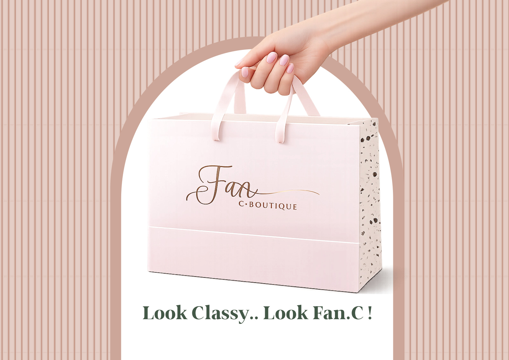 تصميم تغليف وهوية Fan.C Boutique